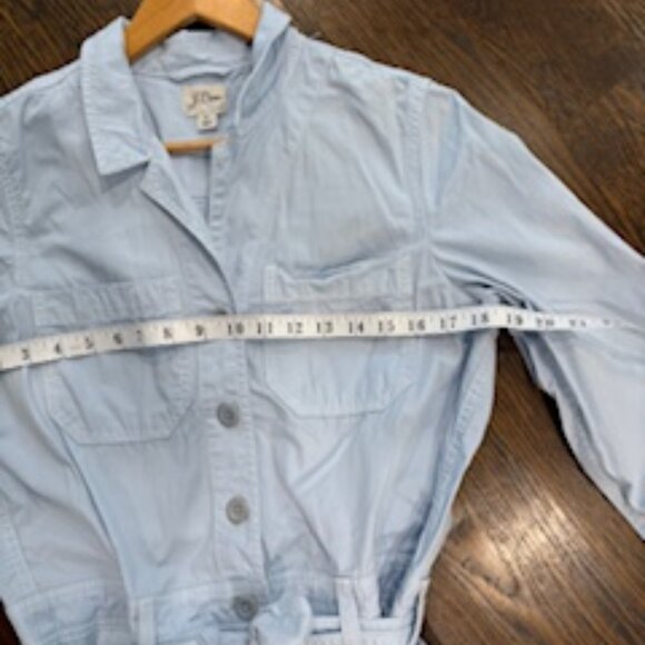 Clearout-LIke New J.Crew Foundry Chino Short Coveralls L/S sz 6 - Picture 5 of 6